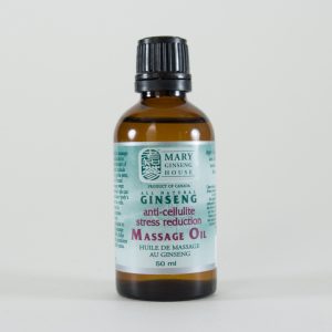 Ginseng Anti-Cellulite & Stress Reduction Massage Oil